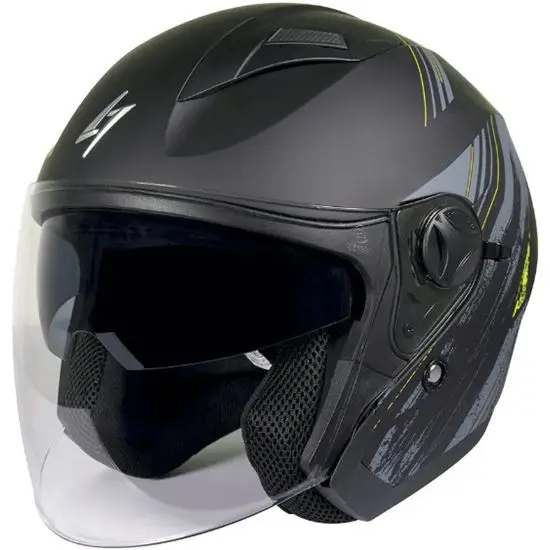 Prostormer Casco Jet Recon Neon Mate Visor Stormer - 1