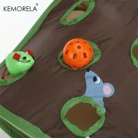 Juguete Interactivo Para Gatos KEMORELA Juego De Búsqueda Y Escondite Con 9 Agujeros Túnel De Mouse Para Inteligencia Y Entretenimiento De Los Gatos - details 7