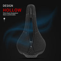Sillín De Bicicleta COEVLO M5 3D Imprimido En Fibra De Carbono Hueco Para MTB Y Ciclismo De Carretera Cómodo Transpirable Unisex - details 5