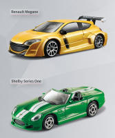 Modelo De Coche De Colección Bruago 1:43 Ford Shelby Serie Uno Verde Renault Megane Dorado Aleación Juguete Estático Para Hombres - details 10