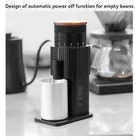Molino De Café Portátil CF WISDOM Capacidad De 25g Acero Inoxidable 402 Burro De Seis Estrellas Ajustable Para Café Picado Mocha Y Café En Vaso - details 1