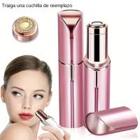 Epilador Eléctrico Portátil En Forma De Labial Para Mujeres Eliminación De Vello Facial Painless Y Efectiva Herramienta De Afeitado Doméstico - details 8