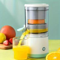 Eléctrico Exprimidor De Jugo Portátil Máquina De Batir Frutas USB Recargable Exprimidor Automático De Limón Zumo Fresco Batidora De Shakes - details 1