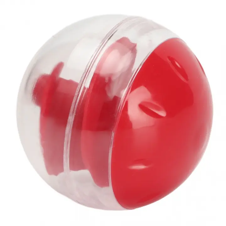 Bola De Juguete Para Gatos Con Dispensador De Alimentos Resistente Mordida Juego Interactivo Lento Alimentador Para Gato Joven - 1