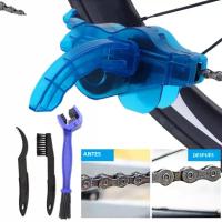 Limpieza De Cadena De Bicicleta Portátil Herramienta De Limpieza Para Ciclismo Montaña Accesorio Exterior Con Cepillos Y Scrubber - details 5