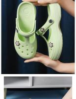 Sandalias EVA De Moda Para Verano 2025 Zapatos De Jardín Y Playa Casuales Y Cómodos Unisex Con Agujeros Pantuflas Para Mujer Pantuflas De Interior Y Exterior - details 29