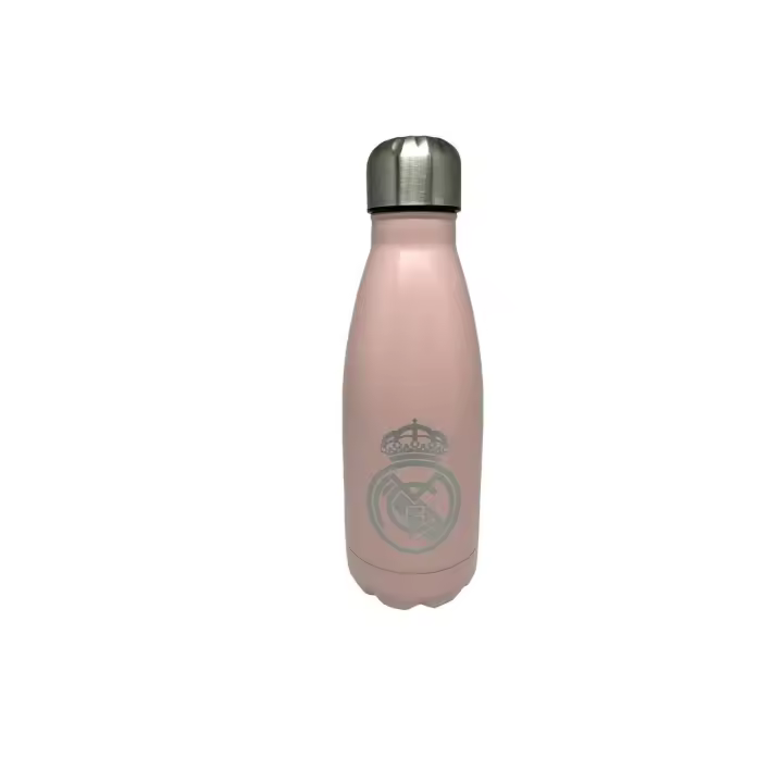 Botella de Acero Inoxidable Oficial del Real Madrid - Hidratación con Estilo Madridista - 1