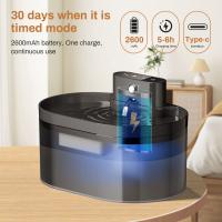 Comedero Gato Automatico+2.2 Fuente para Gatos - 5G/2.4G WiFi Dispensador Comida Gatos - Comedero Automatico Gato Conectar App - Alimentación a Distancia - 1-10 Comidas al Día - 10s Voz - Doble Alimentación - 4L - details 8