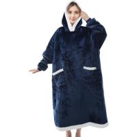 Pijama Con Capucha De Punto De Pola Suéter Invierno Talla Grande Pijama De Algodón Suave Para Dormir Ropa De Dormir Cómoda Y Cálida - details 10