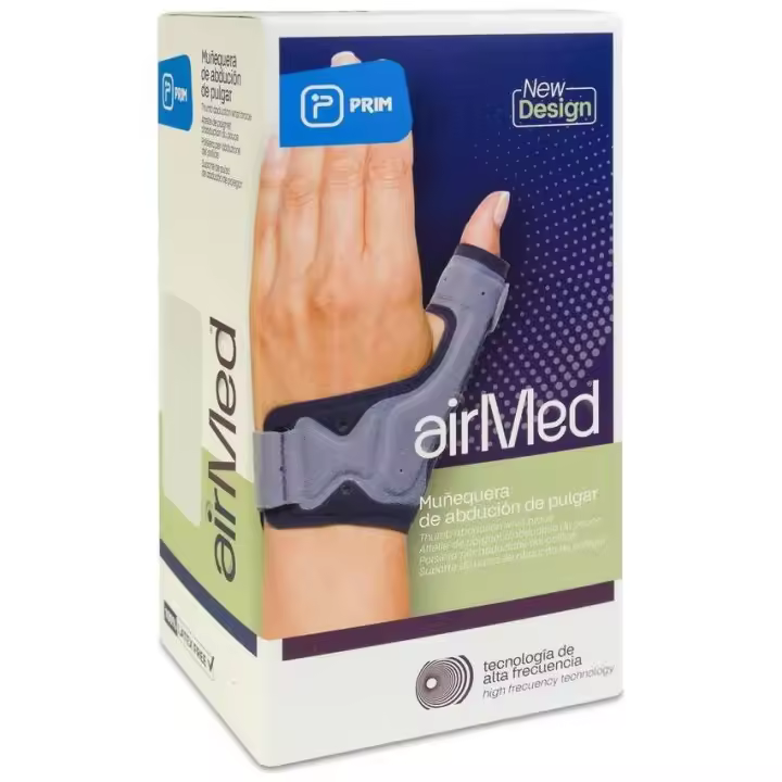 Prim Ortesis Inmovilizadora Pulgar Am202 Gris Talla L 18-22 Cm, 1 Unidad - 1