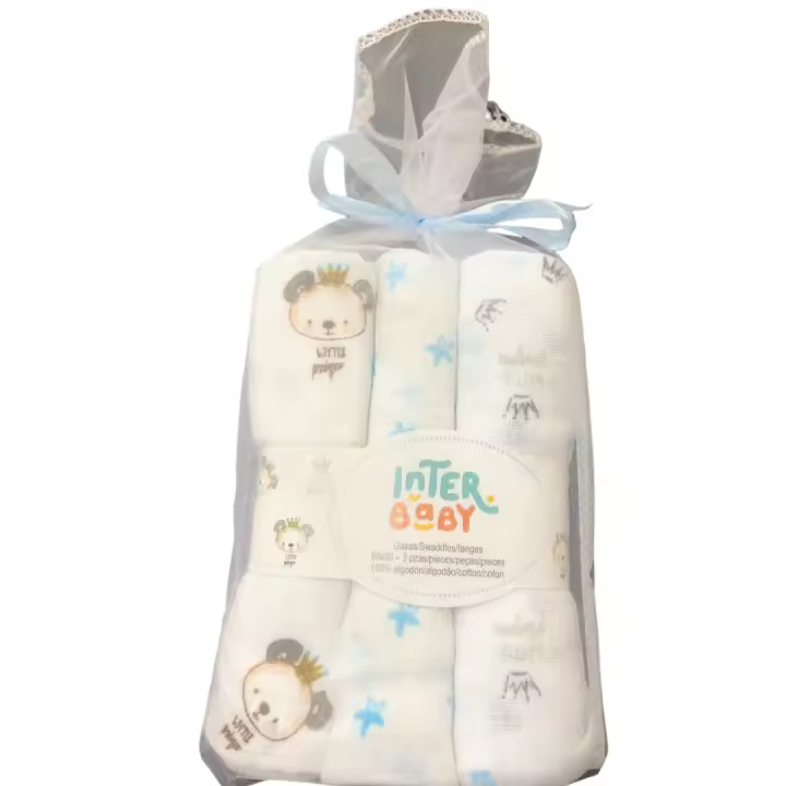 Pack de Gasas Interbaby para Cuidado E Higiene del Bebé - 1