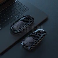Funda De Llave De Coche En Fibra De Carbono ABS Para Audi A1 A3 8P A4 B9 A5 A6 C7 8S 8W A7 A8 Q3 Q5 Q7 4M S4 S5 S6 S7 S8 RS3 RS6 SQ5 TTS TFSI - details 3