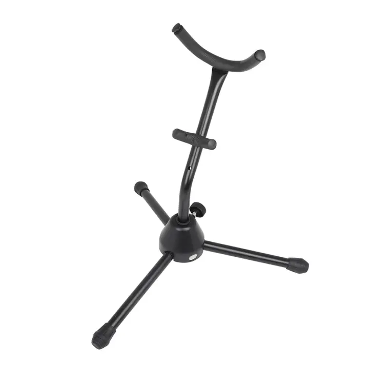 Soporte De Tripa Para Saxofón Alto Plegable Portátil De Metal Accesorio Para Instrumentos De Viento Base De Soporte Para Saxofón - 1