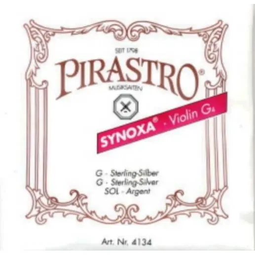 CUERDA VIOLIN-Pirastro (Synoxa 413421) (Plata) 4ª Medium Violin 4/4 - 1
