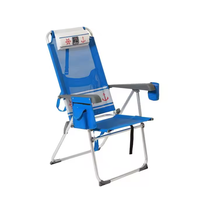 Atosa Silla De Playa High 106x47x45 Cm Texteline 2x1 Sailor - 1