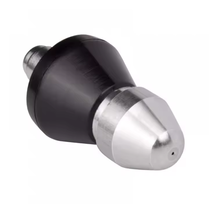 Boquilla De Limpieza Para Lavadora De Alta Presión Universal Metálica 1/4' Con 6 Jets Desagüe De Tubo De Limpieza - 1