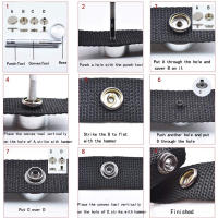 Kit De 103 Piezas Con Cierre De Hebilla En Acero Inoxidable Y Lona Herramientas Para Costura En Cuero Y Tienda Usada Para Cubierta De Barco - details 3