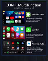 Smart Video Box 3en1 Android 12.0 Con Carplay Y Android Auto Adaptador Cable a Inalámbrico Multimedia Con Netflix Y YouTube - details 1