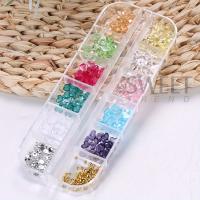 12 Grillas De Corazones Para Arte De Uñas Transparentes Piedras De Resina Joyería De Perlas Decoración De Manicura Rhinestone - details 7