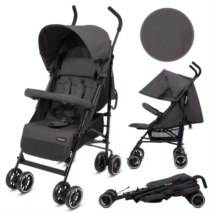 Carrinho de bebé Kidwell Nelli Graphite - 1