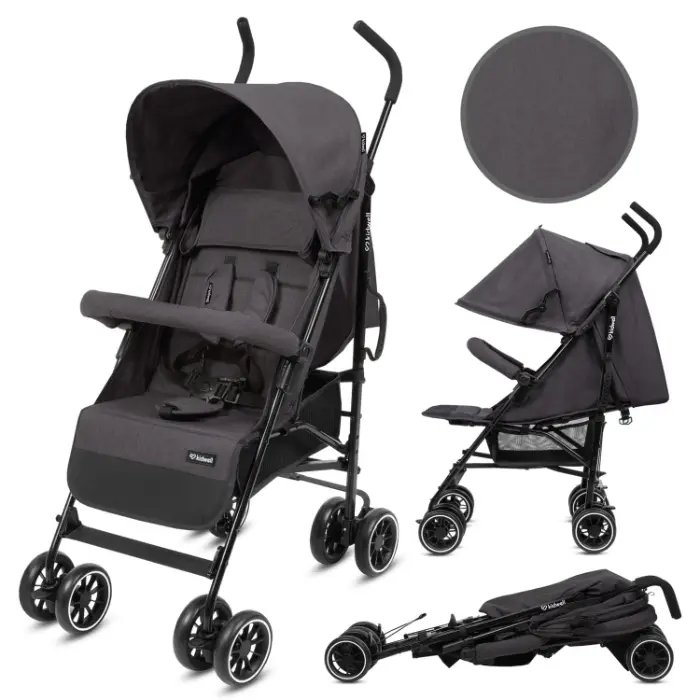 Carrinho de bebé Kidwell Nelli Graphite - 1