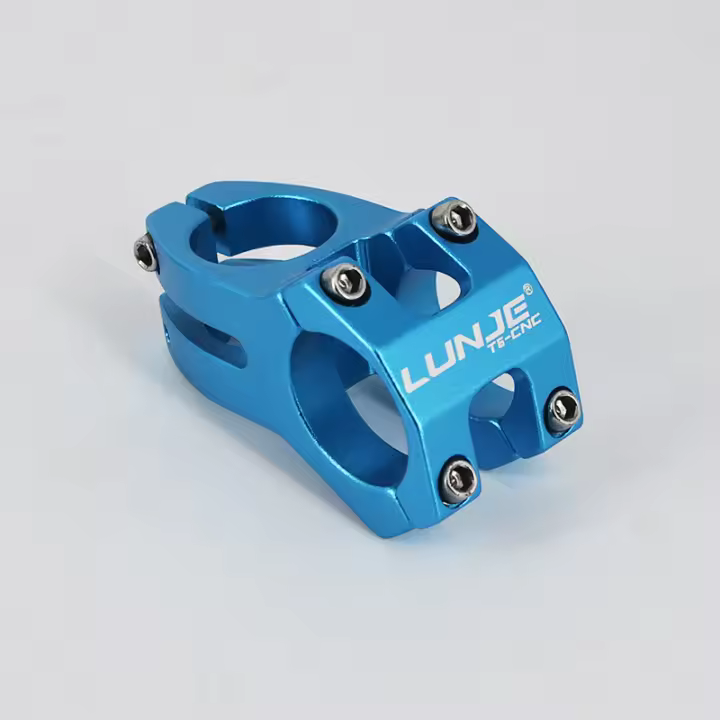 LUNJE Tímbrido MTB De Aluminio Alto Resistencia 31.8x45mm Manillar Corto Para Bicicleta De Carreras Descenso Y Carretera - 1