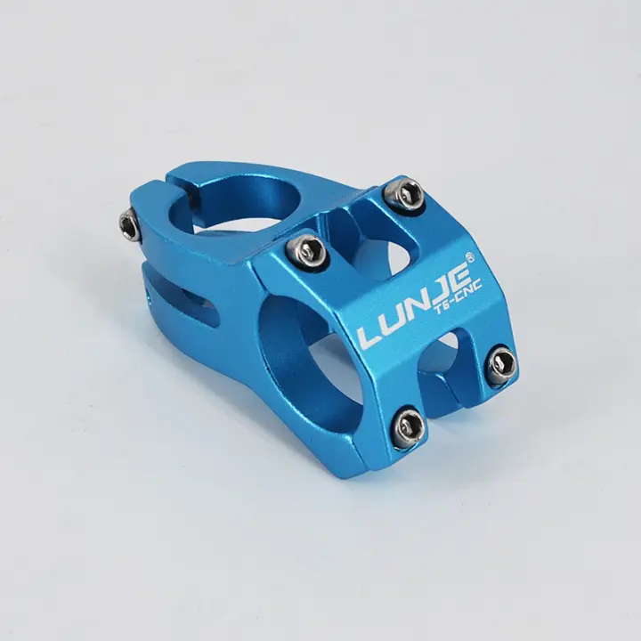 LUNJE Tímbrido MTB De Aluminio Alto Resistencia 31.8x45mm Manillar Corto Para Bicicleta De Carreras Descenso Y Carretera - 1