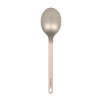 Cuchara De Titanio TOMSHOO Para Uso Doméstico Y Camping Platos Y Cucharas De Titanio Para Exteriores Sin Plegar Sin Descartables - details 21