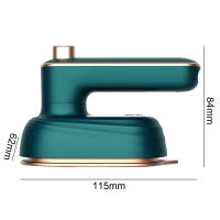 Mini Hierro a Vapor Profesional Portátil Máquina De Planchar Seco Y Humido Eléctrico Para Ropa Placa De Acero Inoxidable Base - details 15
