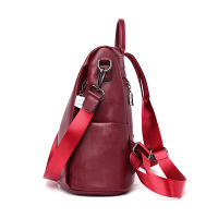 Mochila De Cuero antirrobo para mujer, bolso de hombro vintage, mochila de viaje de alta capacidad, mochilas escolares para niñas - details 14