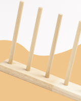 Juego De Enigmas De Madera Montessori Juguete Educativo Para Niños Cognición De Colores Y Formas Juguetes Coloridos Con Perlas Regalo Para Niños De 3-6 Años - details 6