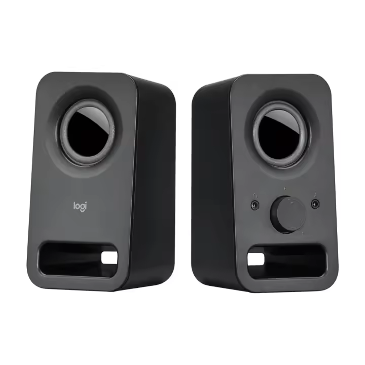 Altavoces Logitech Z150 6W – Sonido Estéreo Nítido y Compacto con Entrada Doble y Control de Volumen | Ideal para PC, portátil, tablet o móvil - 1