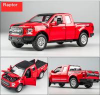 Modelo De Coche De Aleación De Latón 1:32 Ford Raptor F150 Con Sonido Luz Y Retroceso Regalo De Navidad Para Niños Juguete De Coche De Escala Grande - details 6