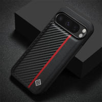 Funda De Teléfono Ultradelgada De Fibra De Carbono Para Google Pixel 10 9 pro XL 8 8A 8Pro 7 7Pro 7A Cubierta Trasera Antichoque - details 11