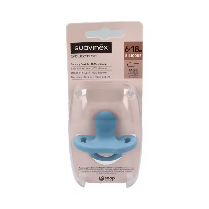 SUAVINEX COLOR ESSENCE CHUP.TODO SILICONA TET.FISIO 6-18M AHT - 1