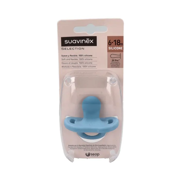 SUAVINEX COLOR ESSENCE CHUP.TODO SILICONA TET.FISIO 6-18M AHT - 1