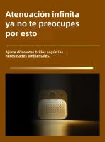 Luz Nocturna LED Con Sensor De Movimiento Magnética Removible Tri-color Ajustable Para Dormitorio Escalera Armario Armario Iluminación - details 6