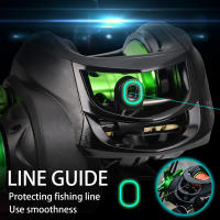 Sougayilang Carrete De Pesca Baitcasting Ratio De Engranajes 7.2:1 Anzuelo Metálico Máximo 10kg Para Pesca En Río Lago Y Mar Carroña - details 0