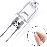 Bombillas halógenas G4, 12V 20W, Blanco cálido 3000K,350LM, regulable, baja tensión G4, cápsula transparente, paquete de 10 - details 2