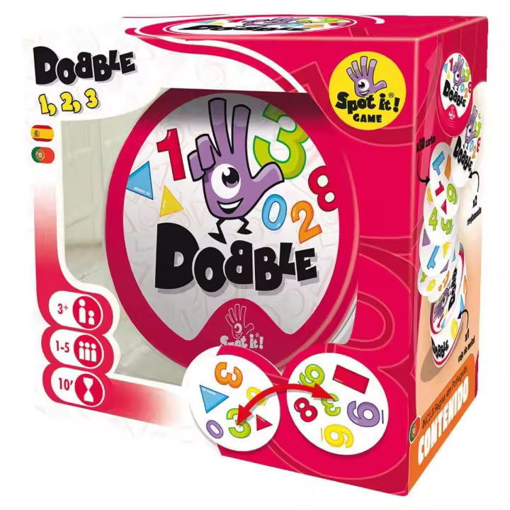 Asmodee - Dobble Formas y Números - 1