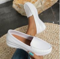 Zapatos De Mujer Estilo Verano 2025 Moda Confortables Gruesos Resistentes Al Desgaste Elegantes Un Pasado Alta Para Casual - details 11