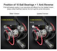 Carrete De Pesca Spinning KastKing Sharky III Resistente Al Agua 18KG Fuerza Máxima Metal Para Pesca En Río Lago Y Mar - details 16
