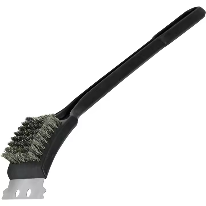 Cepillo limpiador raspador removedor de alambre de metal para cocina, parrilla, horno y barbacoa Invero® - 1