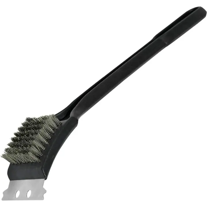 Cepillo limpiador raspador removedor de alambre de metal para cocina, parrilla, horno y barbacoa Invero® - 1