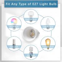 Soporte De Bombilla LED E27 Con Divisor 2 En 1/3 En 1/4 En 1/5 En 1 Soporte De Bombilla Base Socket Adaptador De Luz Para Lámparas - details 11