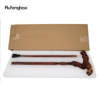 Bastón De Madera De Leopardo Marrón Para Moda Decorativo De Vampire Cospaly Fiesta Mace Varita Halloween Crosier 93cm - details 12
