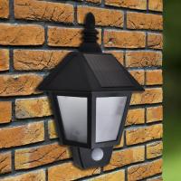 vidaXL Lámpara de pared solar con sensor de movimiento 2 unidades - details 1