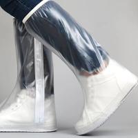 Cubrezapatos Unisex De Alta Punta PVC Reutilizable Impermeable Antideslizante Protección Contra La Nieve Y La Suciedad Cubierta De Botas Resistente Y Duradera - details 0
