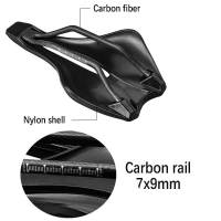 Sillín De Bicicleta ULTRALIGERO De Carbono Para Carretera/MTB Tamaño 245x139mm Asiento De Montaña Para Hombres Y Mujeres - details 2