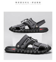 Sandalias Casuales Para Hombre Baotou Verano Resistente Al Agua Para Playa Y Deporte Zapatillas De Conducción Dual Propósito Cómodas Y Modernas - details 16